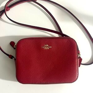 Coach Cherry Red Crossbody Bag